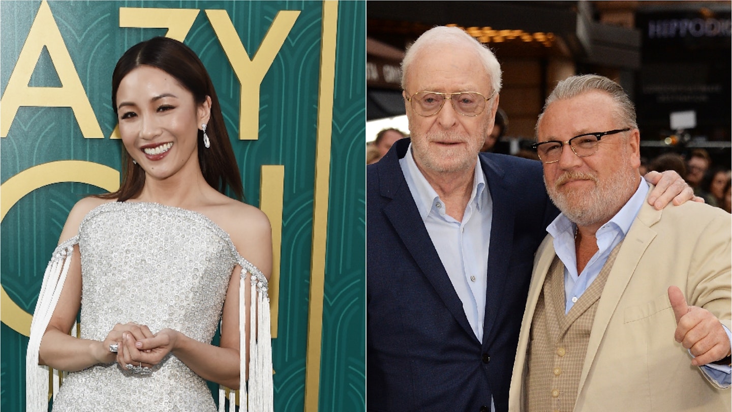 Constance Wu, Michael Caine and Ray Winstone