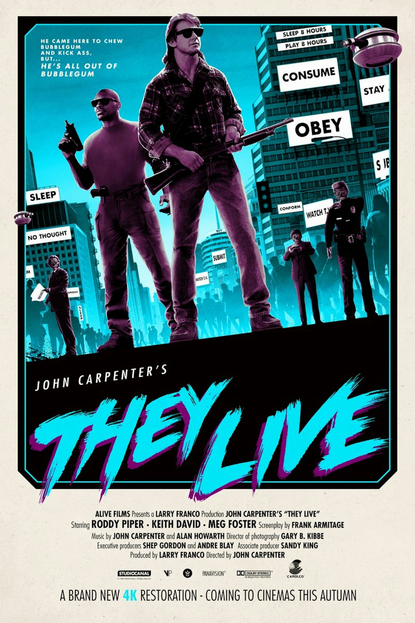 John Carpenter 4K posters