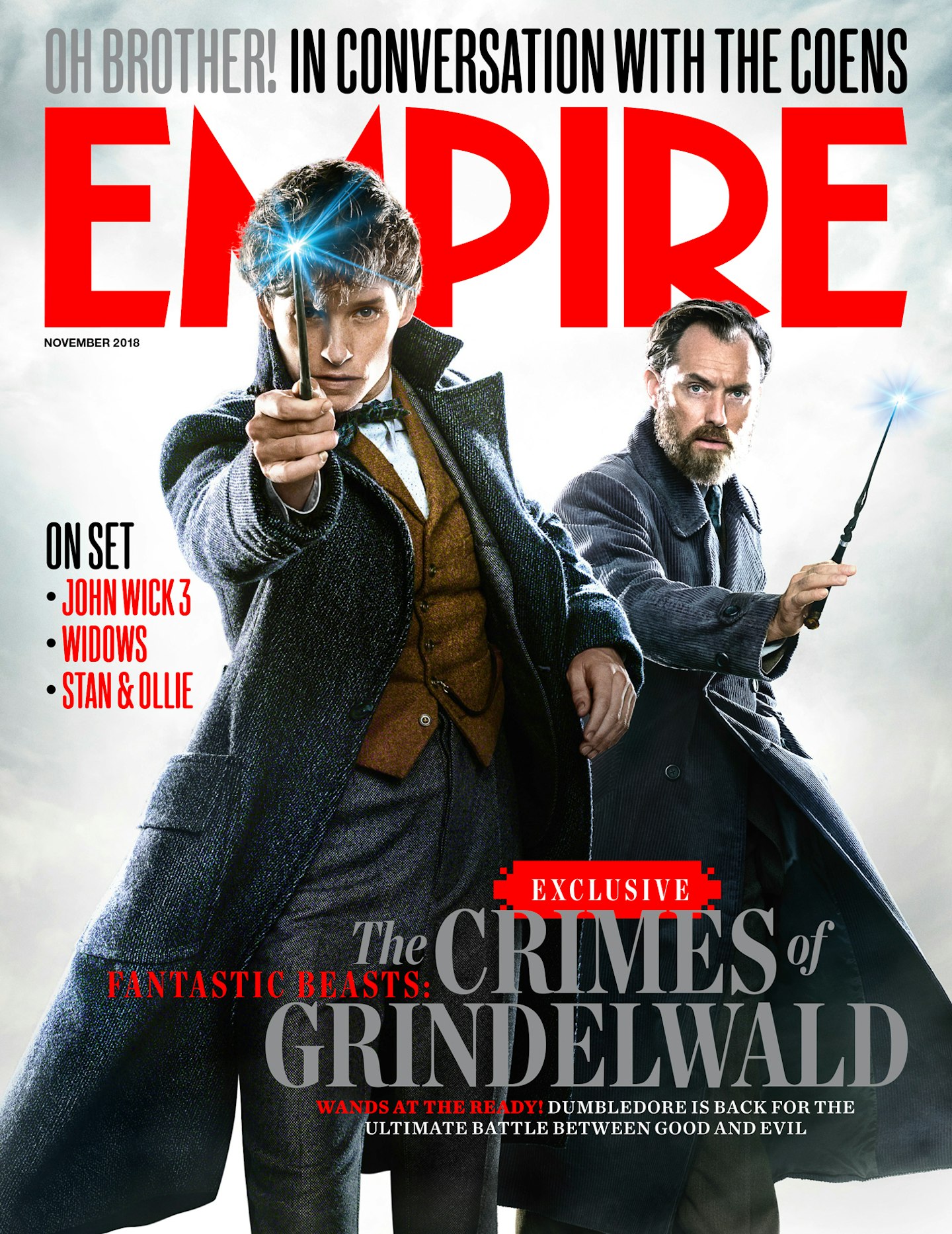 Empire - November 2018 cover – Fantastic Beasts The Crimes of Grindelwald