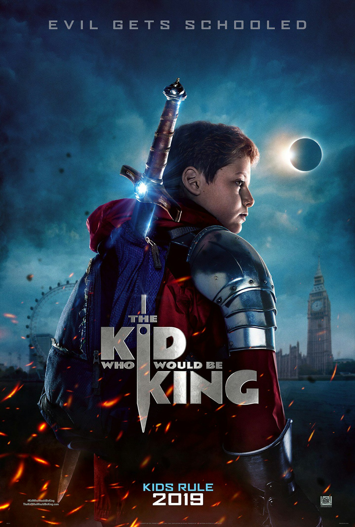 The Kid Who Would Be King Poster