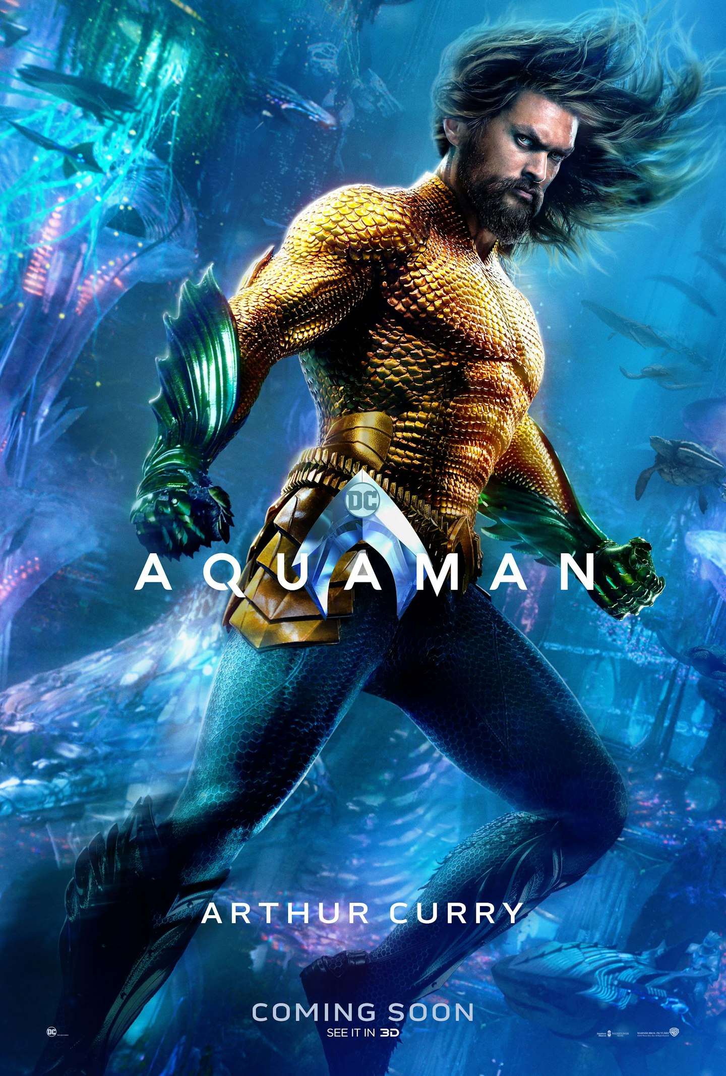 Aquaman character poster – Arthur Curry