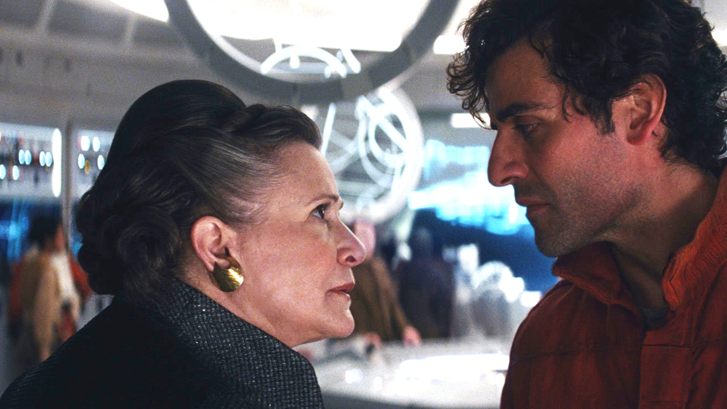 General Leia Organa and Poe Dameron