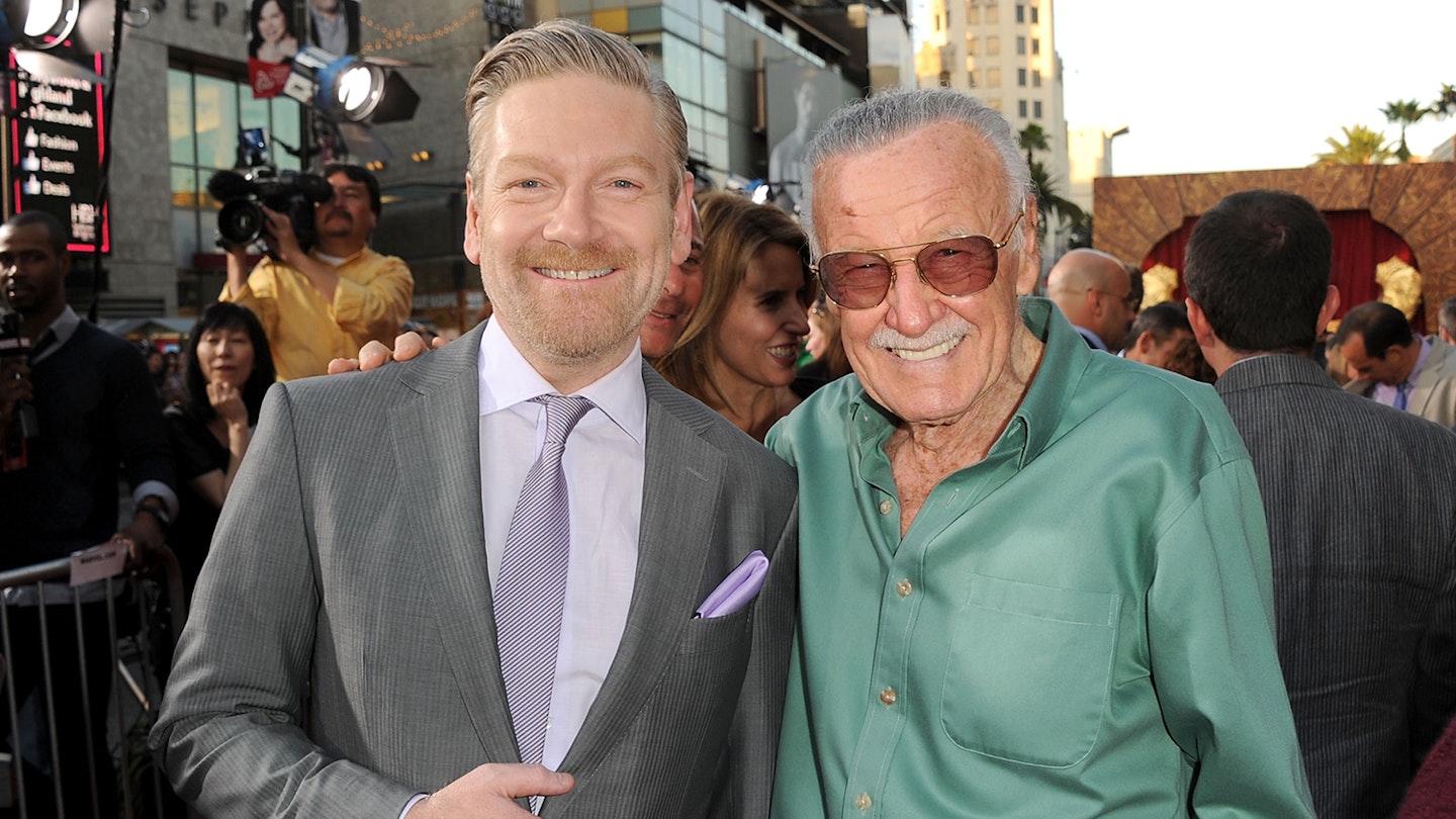 Kenneth Branagh and Stan Lee