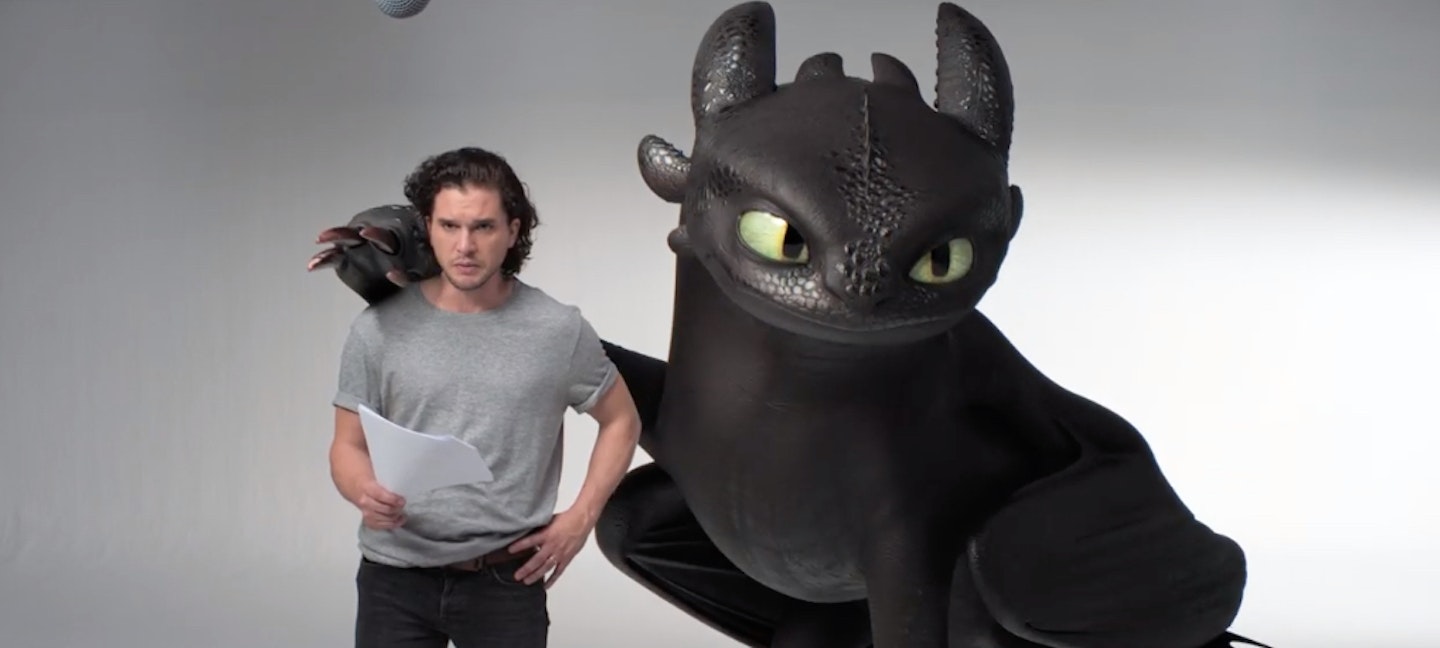 How To Train Your Dragon Kit Harington audition sketch