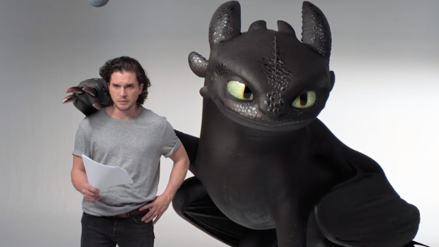 How To Train Your Dragon Kit Harington audition sketch