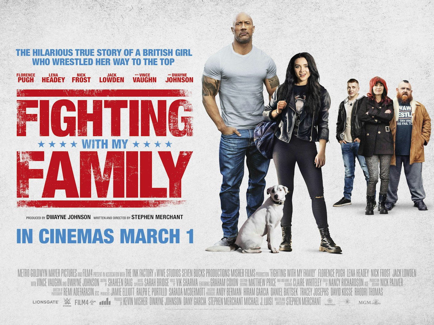 Fighting With My Family poster