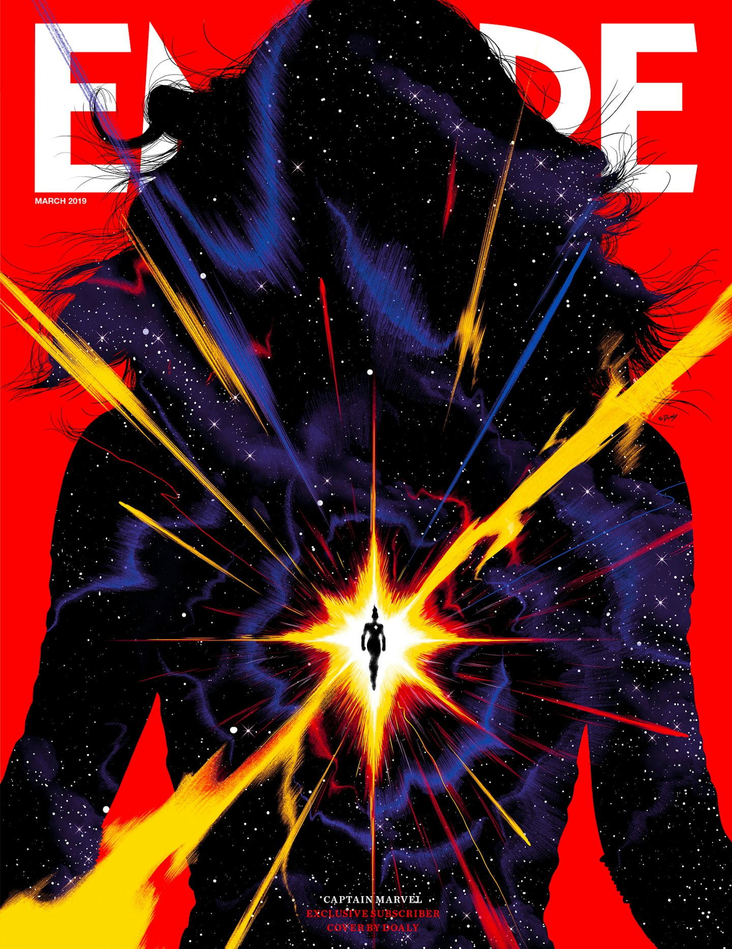 Empire – March 2019 – Captain Marvel Subscriber cover