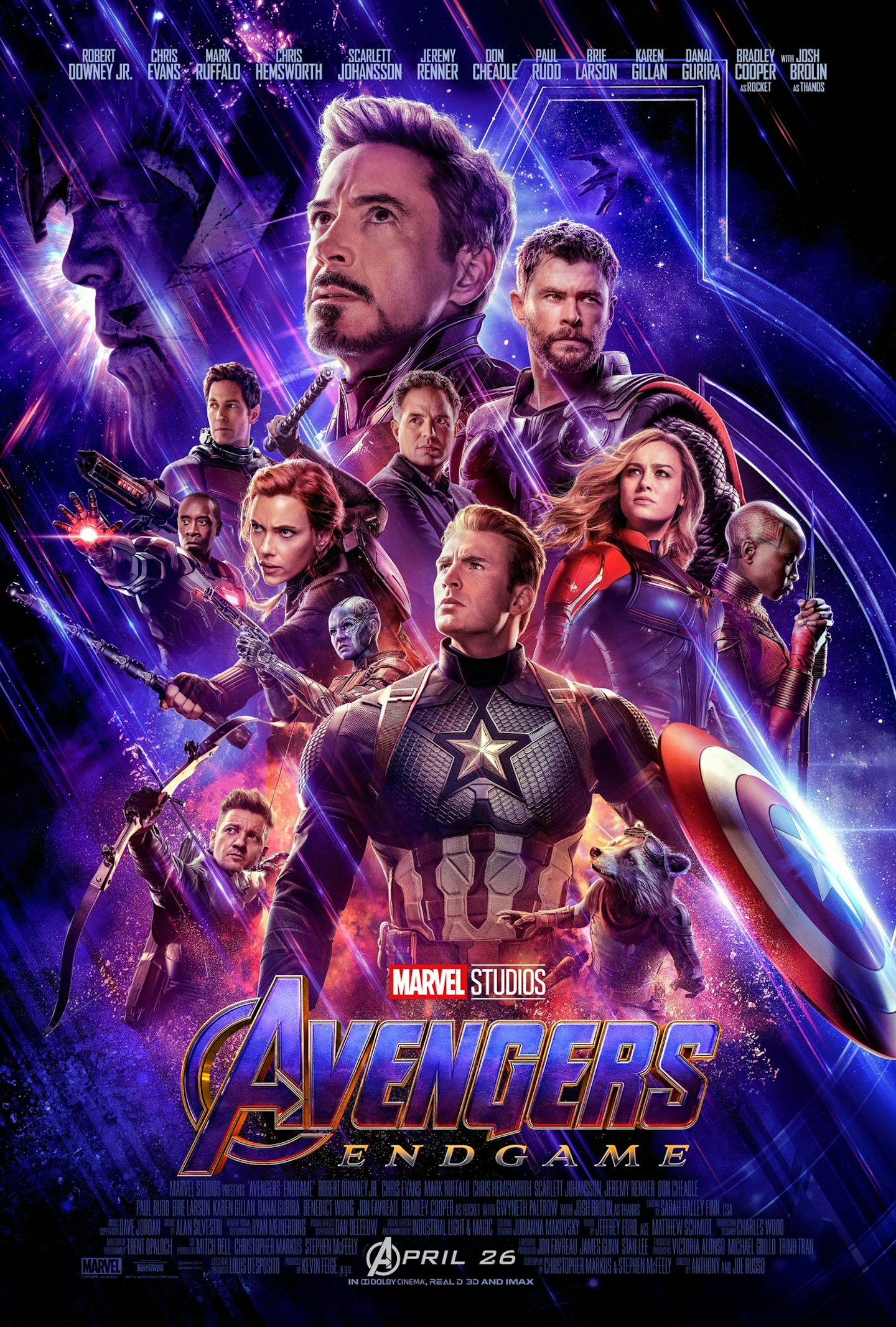 Updated Avengers: Endgame poster