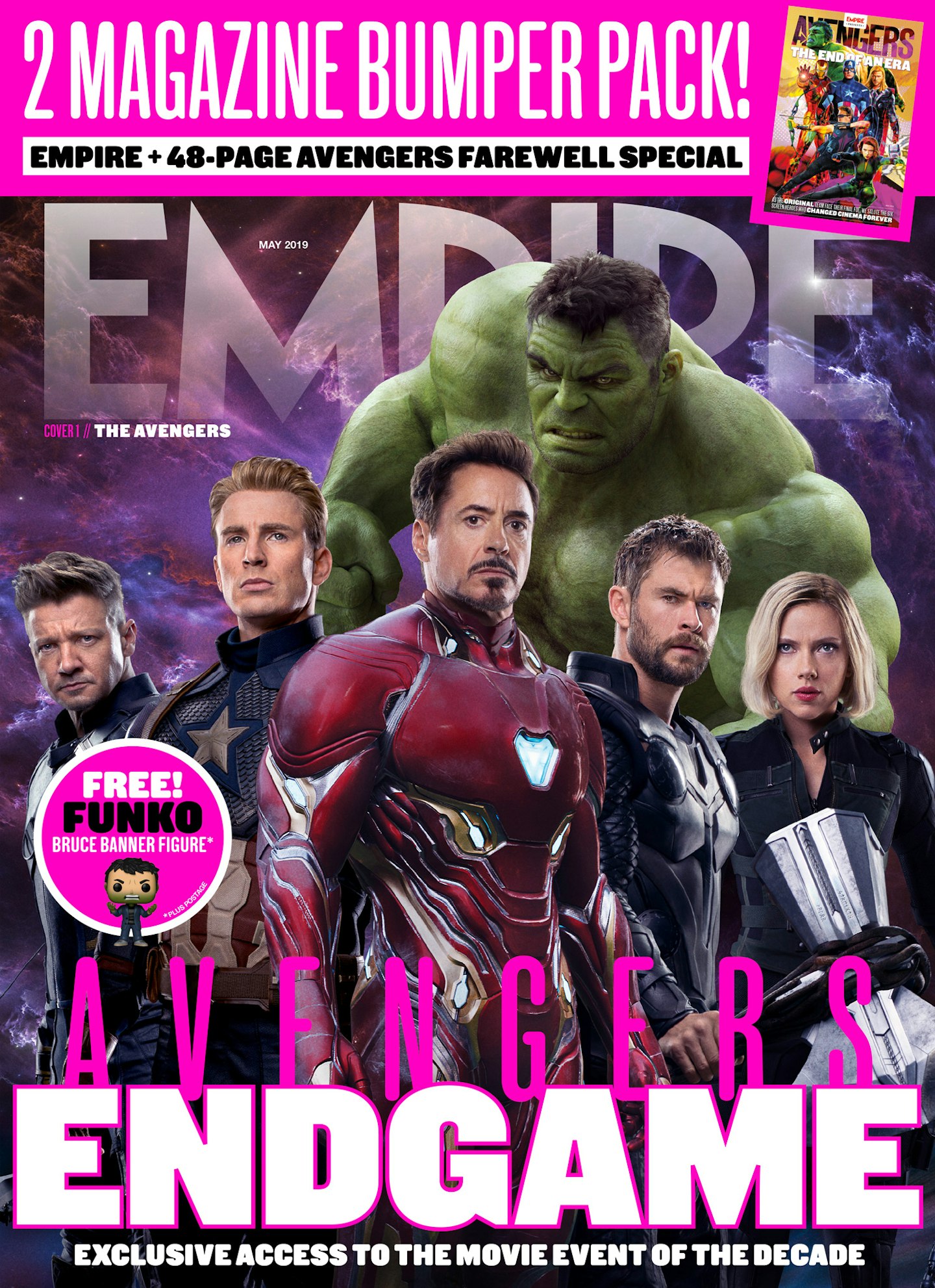 Empire - May 2019 - Avengers Endgame covers