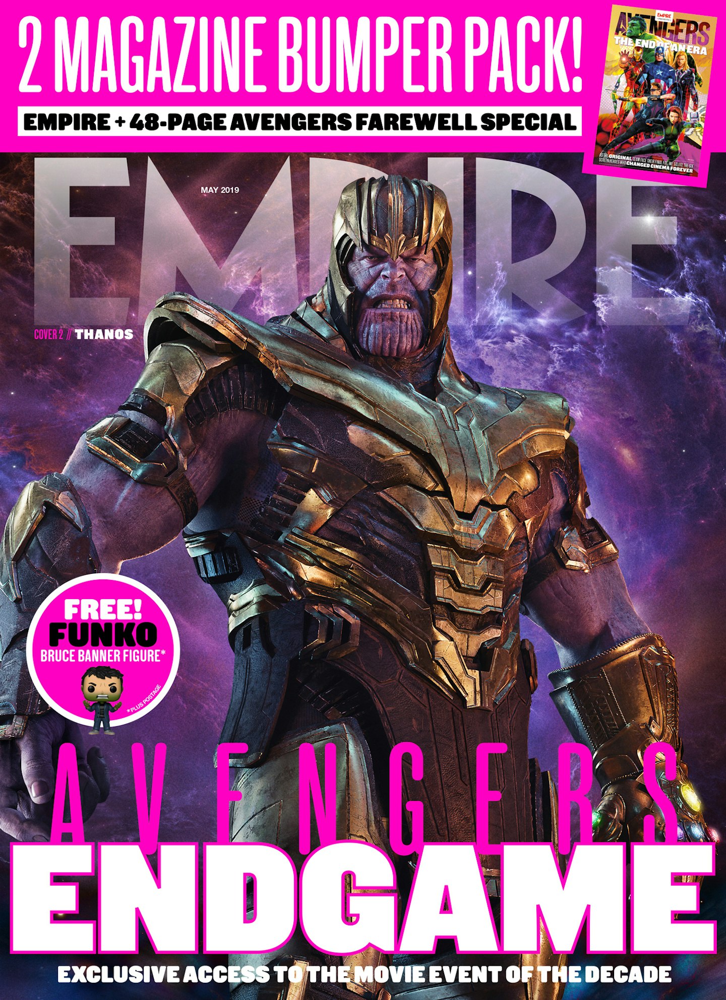Empire - May 2019 - Avengers Endgame covers