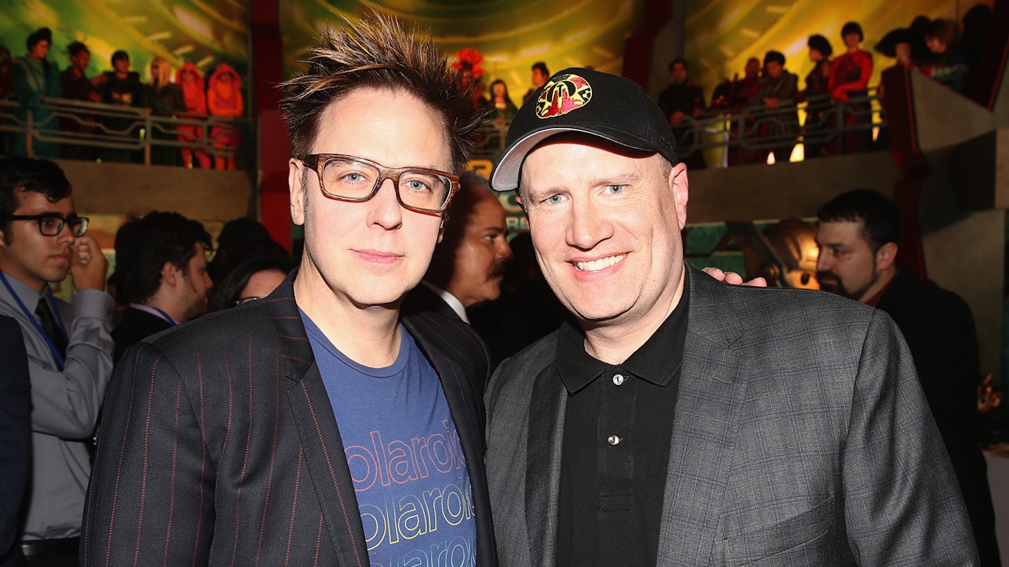 James Gunn and Kevin Feige