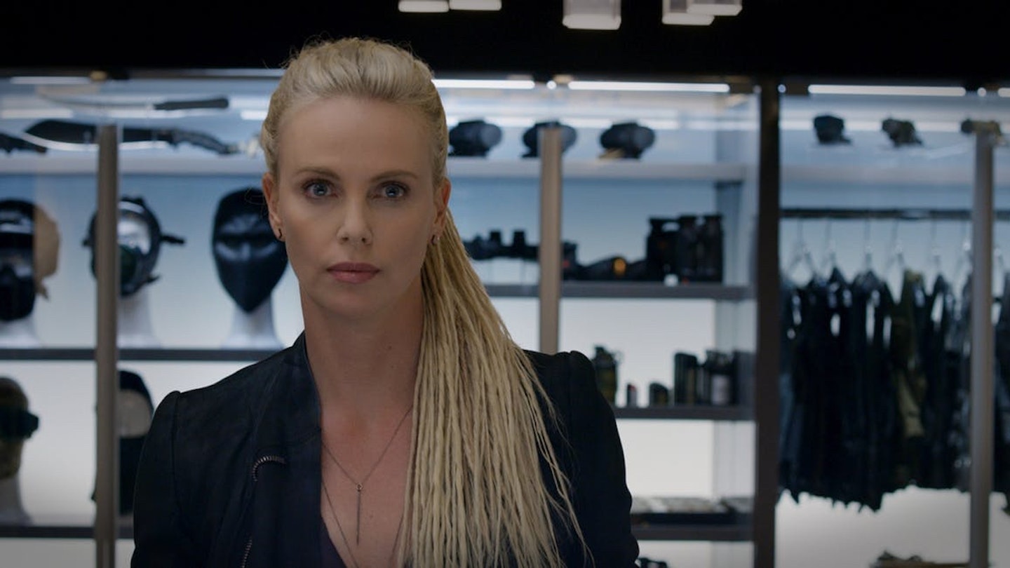 Charlize Theron as Cipher in Fast & Furious 8