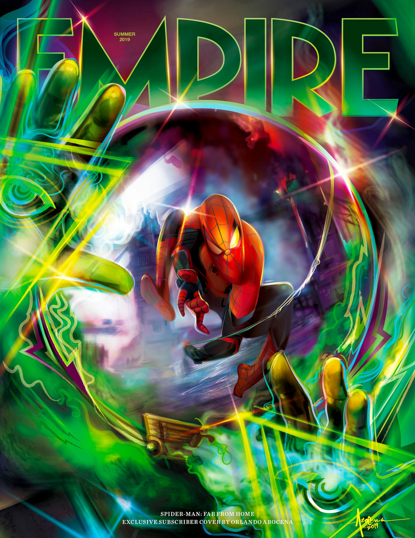 Empire - Summer 2019 - Spider-Man Far From Home subscriber cover