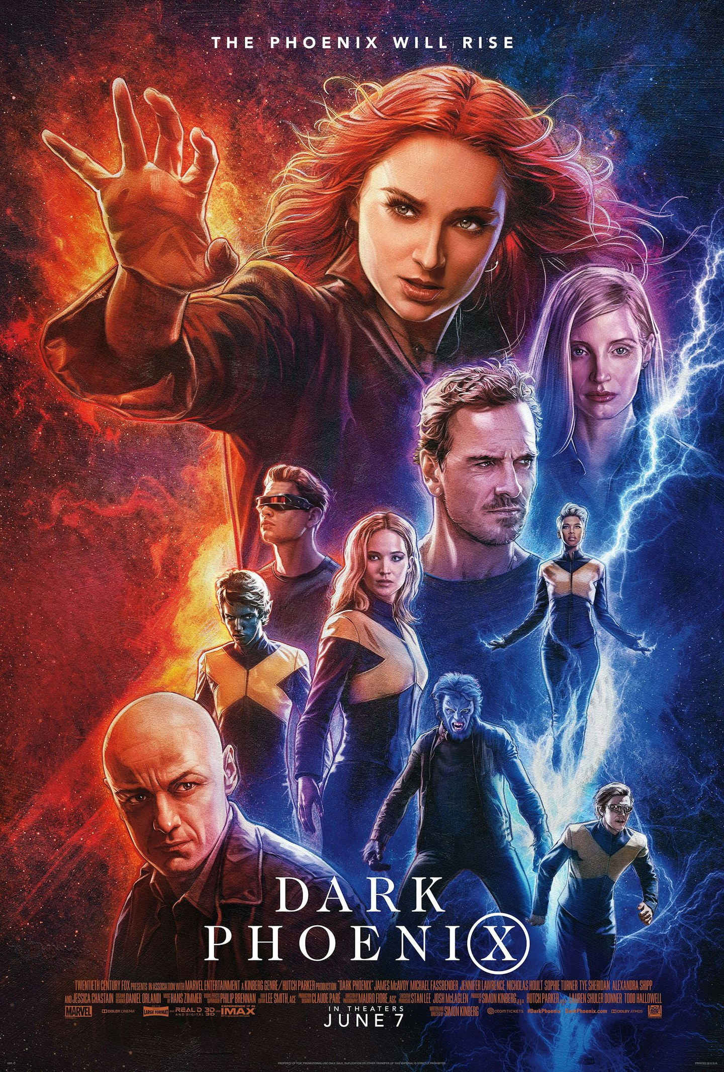 New Dark Phoenix poster