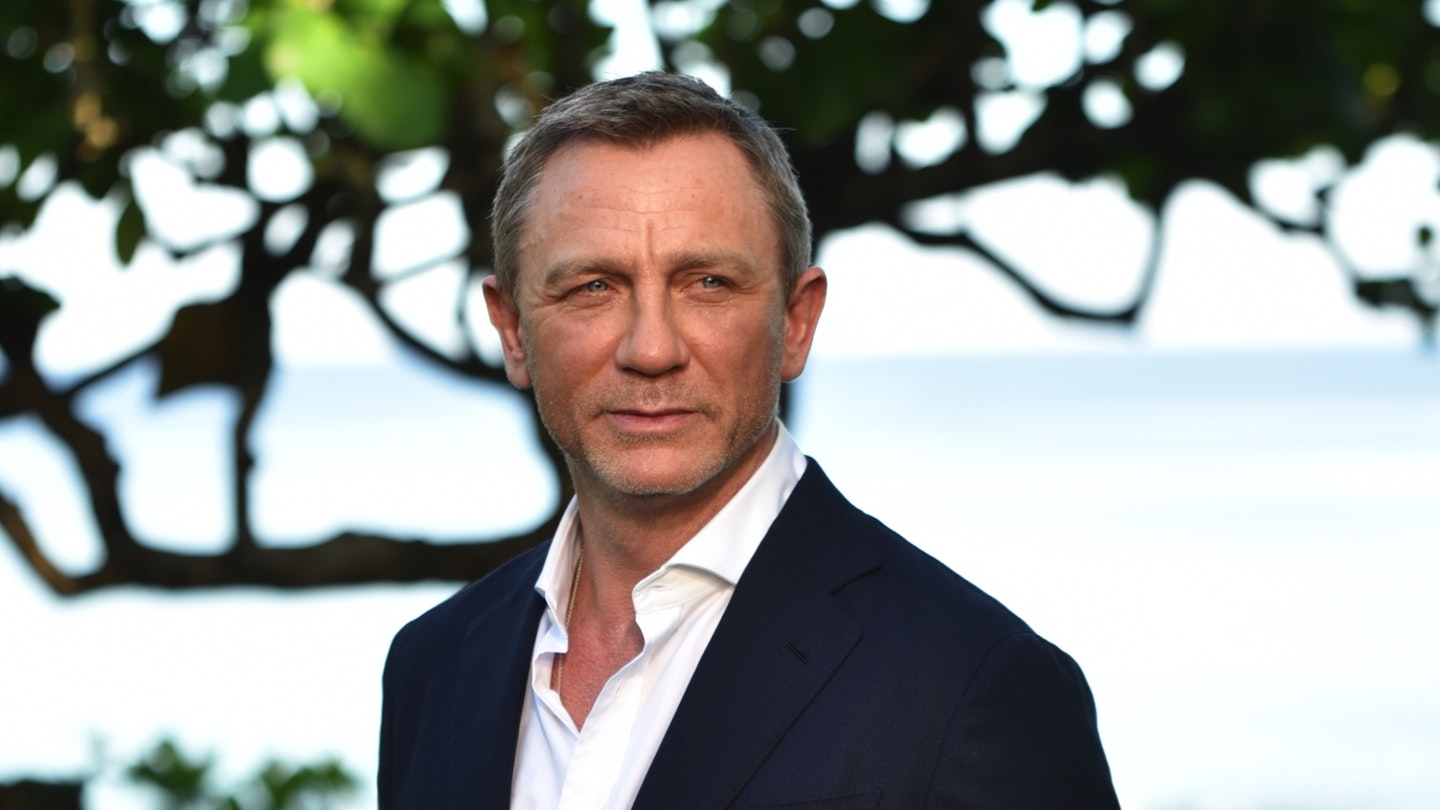 Daniel Craig at the Bond 25 launch photoshoot