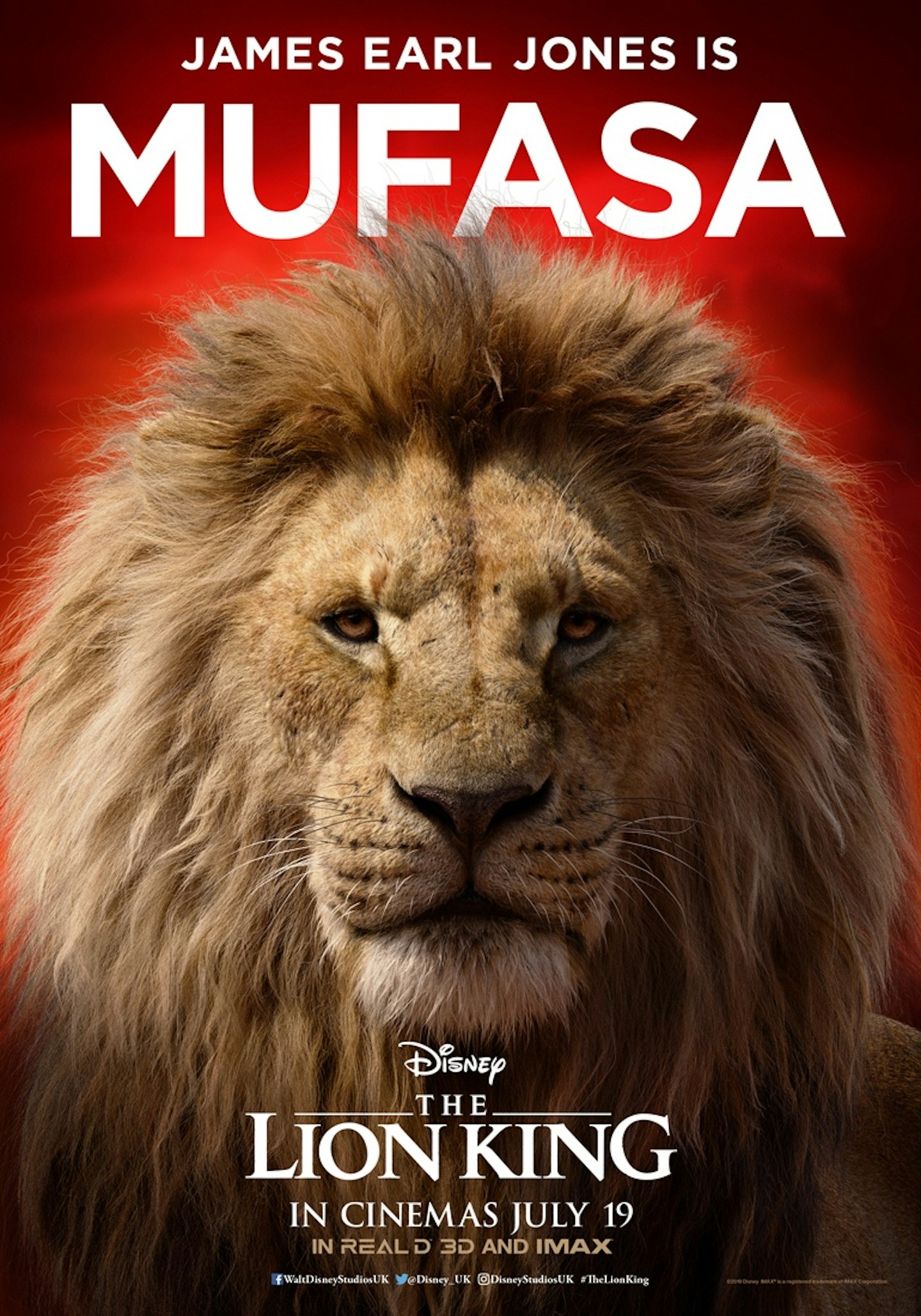 Lion King character posters