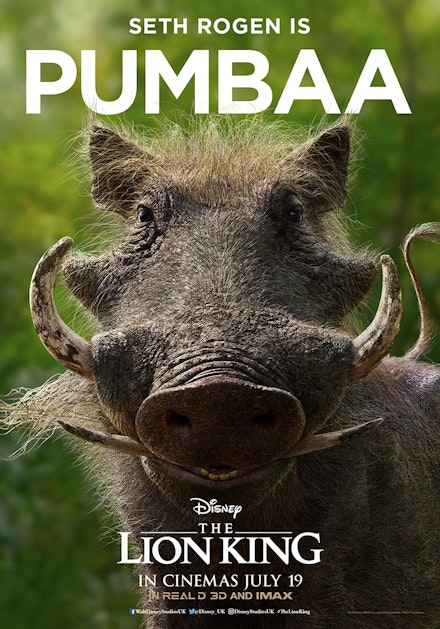 New Character Posters For The Lion King Online Movies Empire