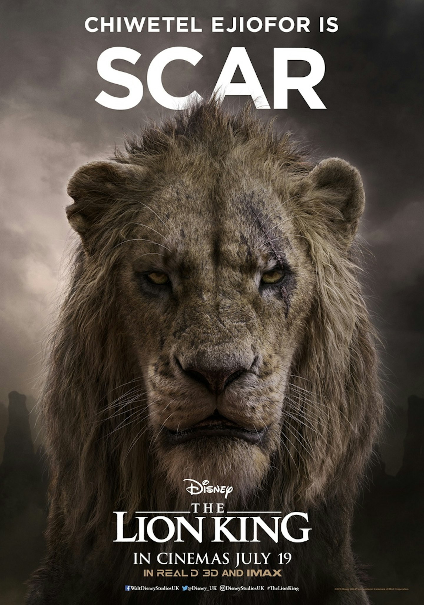 Lion King character posters