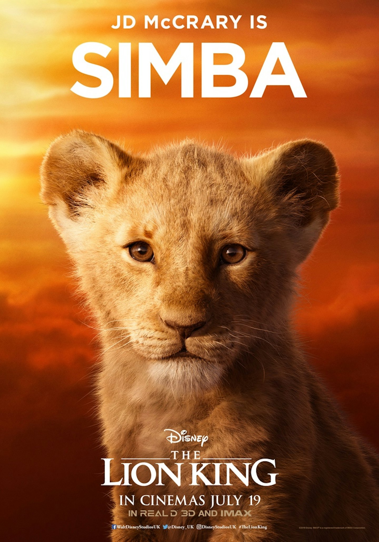 Lion King character posters