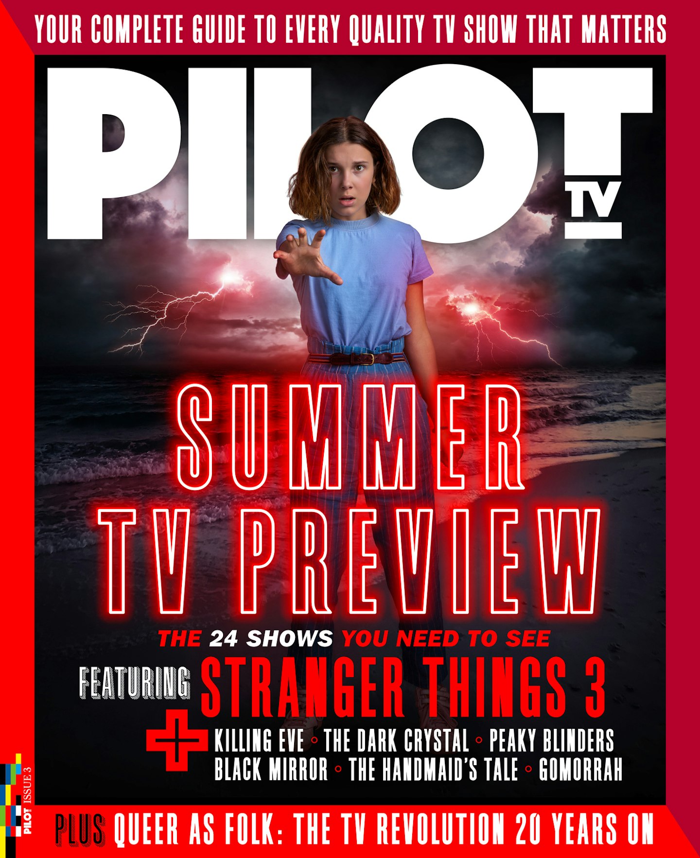 Pilot TV - issue 3 – Stranger Things cover