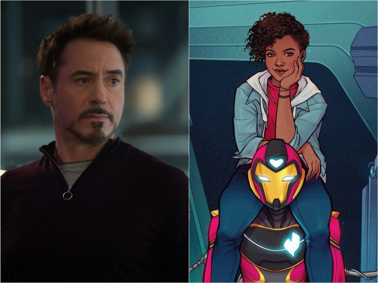 Robert Downey Jr. as Tony Stark, Ironheart