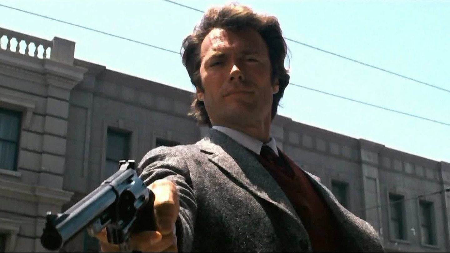 Clint Eastwood as Harry Callahan in Dirty Harry