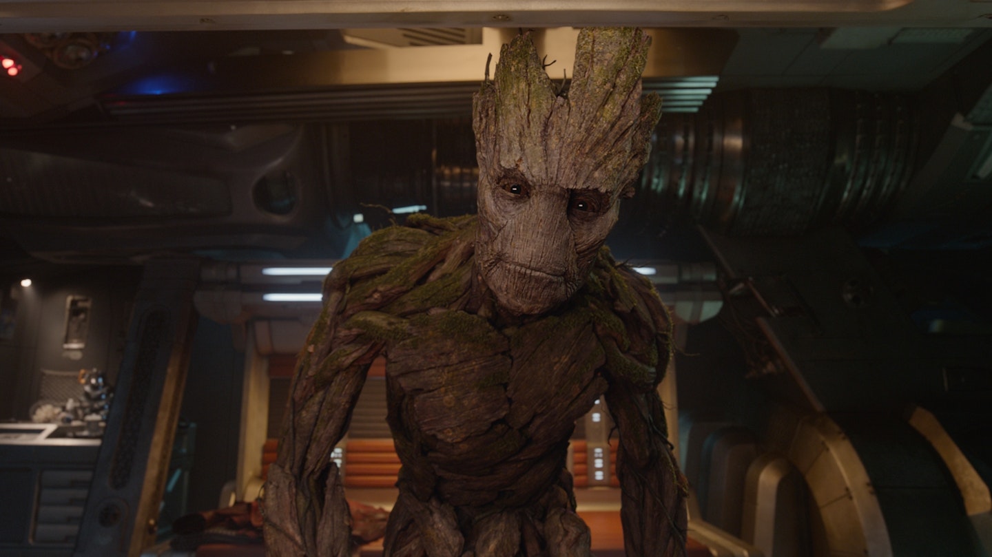 Vin Diesel as Groot in Guardians of the Galaxy