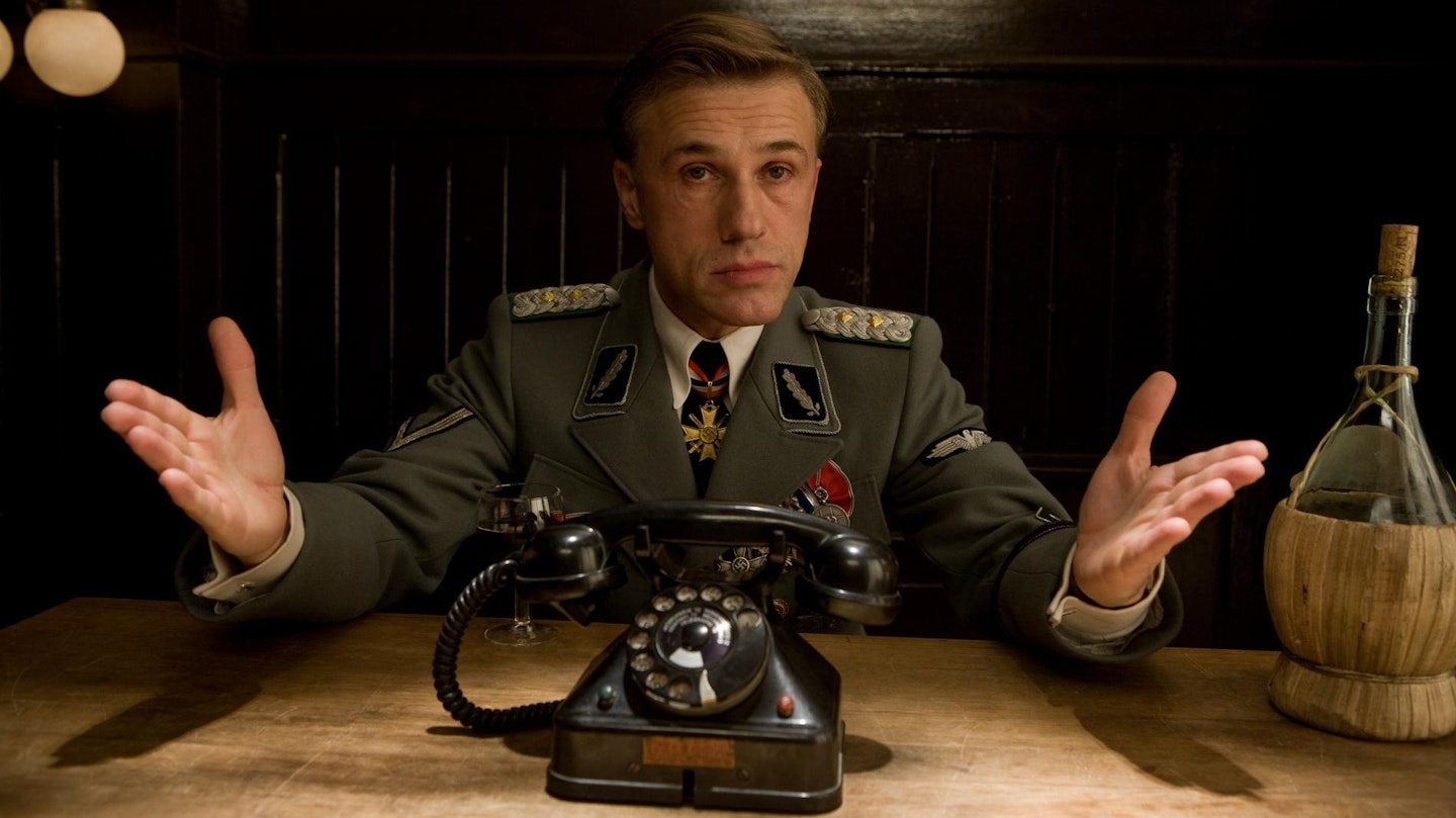 Christoph Waltz as Hans Landa in Inglorious Bastards