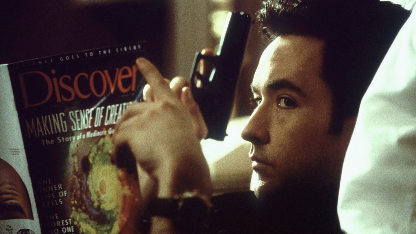 John Cusack as Martin Blank in Grosse Pointe Blank