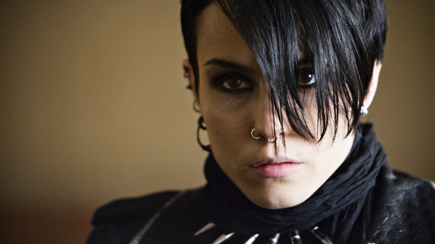 Noomi Rapace as Lisbeth Salander in Girl With the Dragon Tattoo
