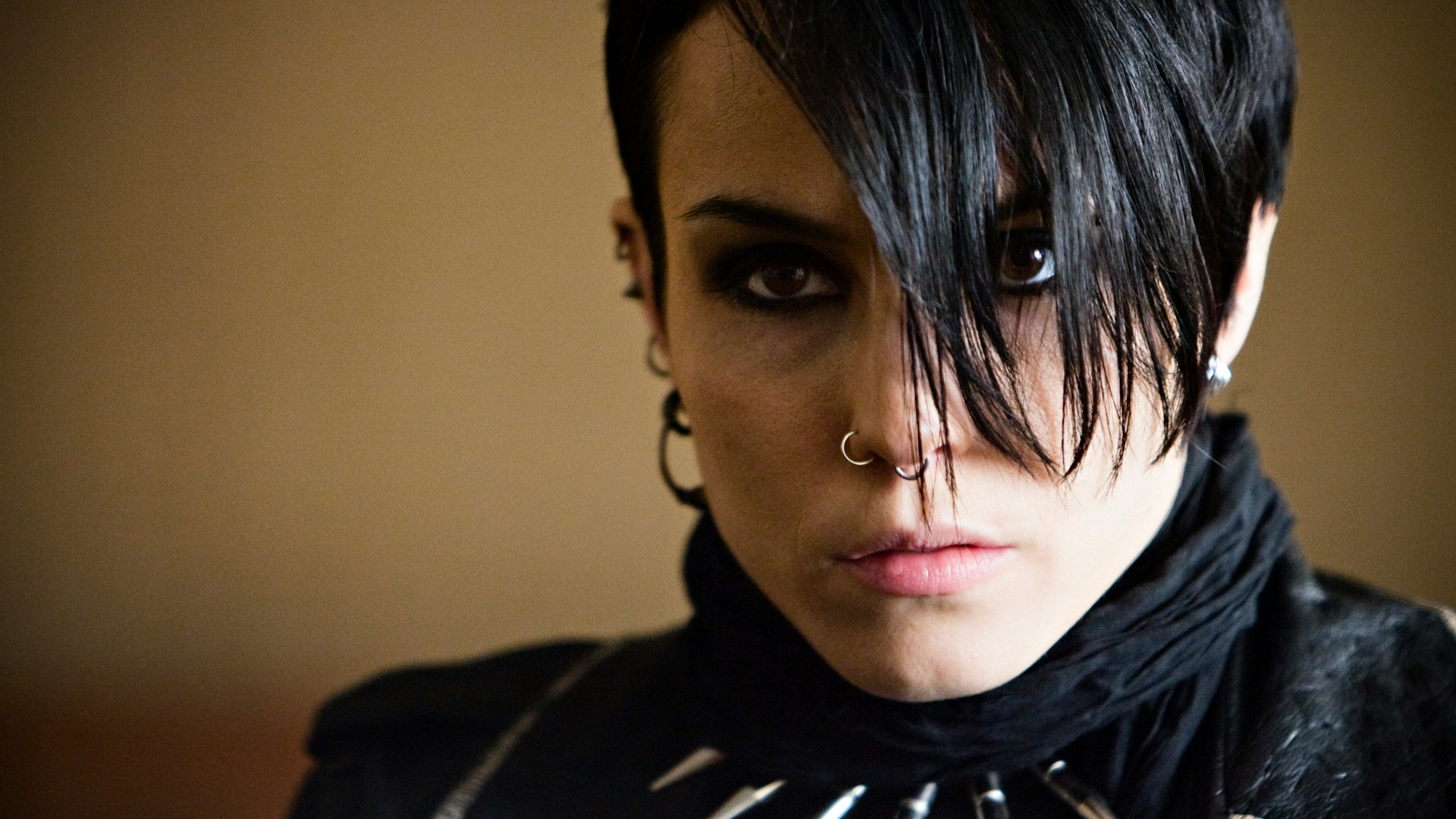 Noomi Rapace as Lisbeth Salander in Girl With the Dragon Tattoo