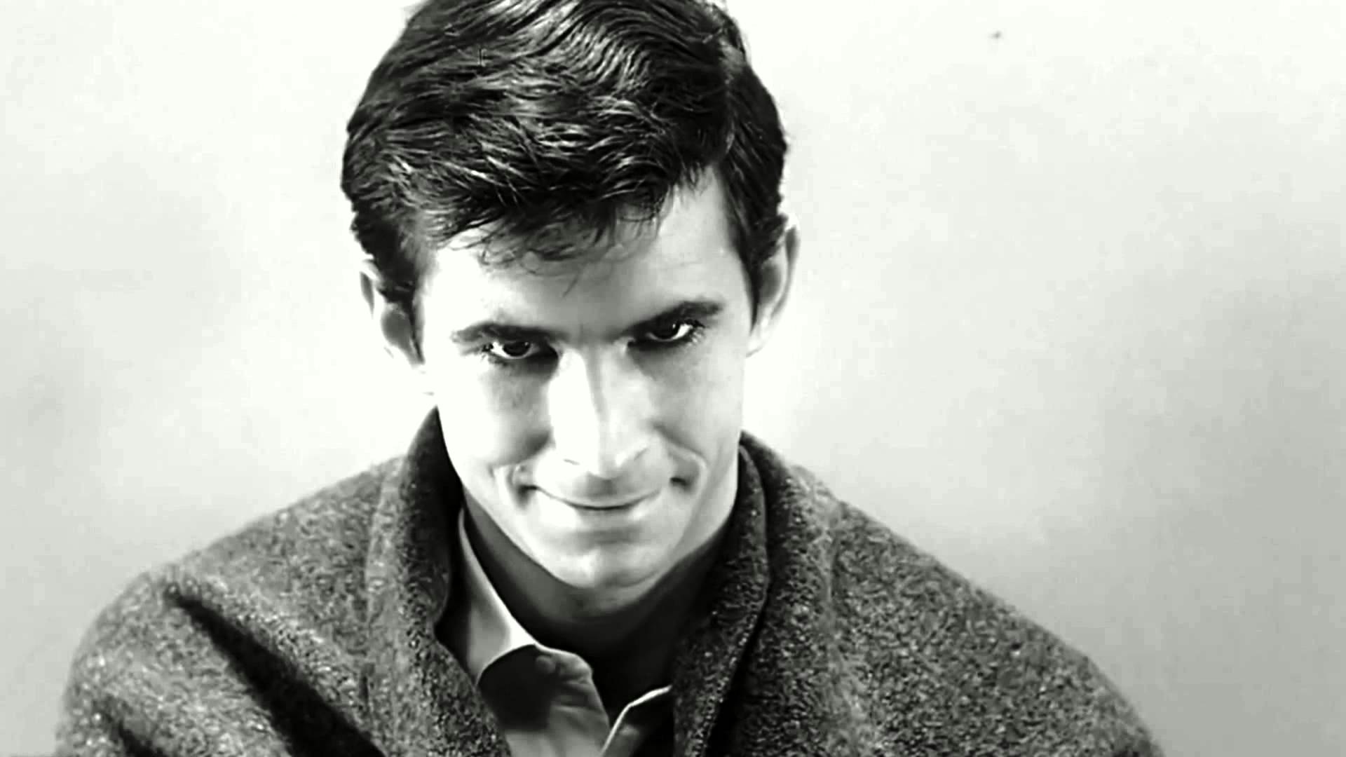 Anthony Perkins as Norman Bates in Psycho