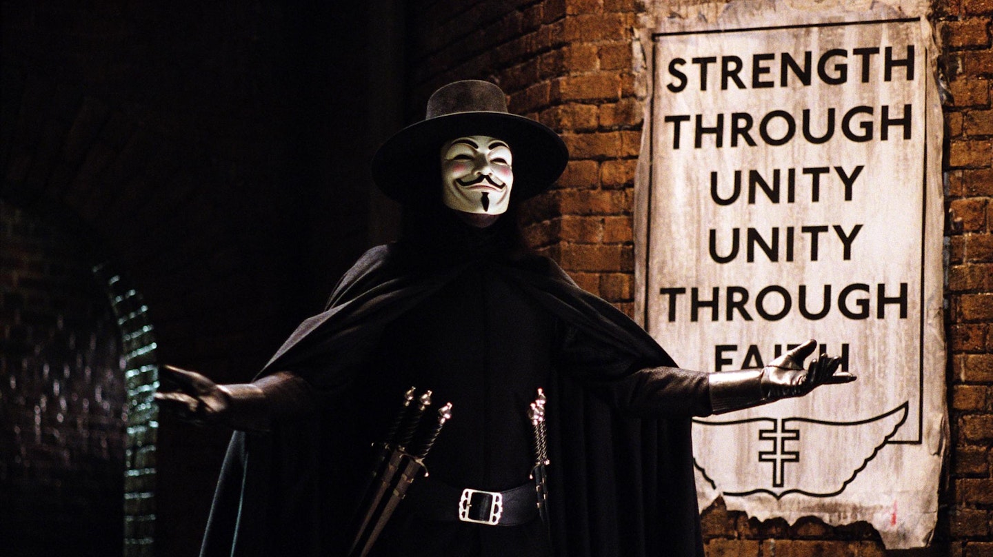 Hugo Weaving in V For Vendetta