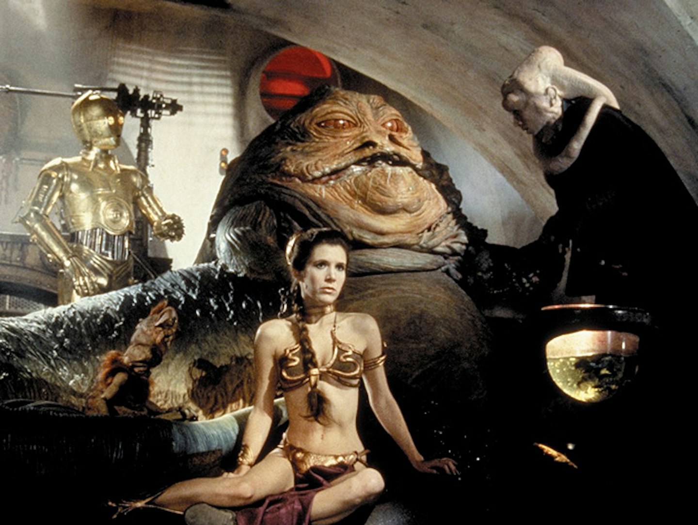 return of the jedi leia jabba