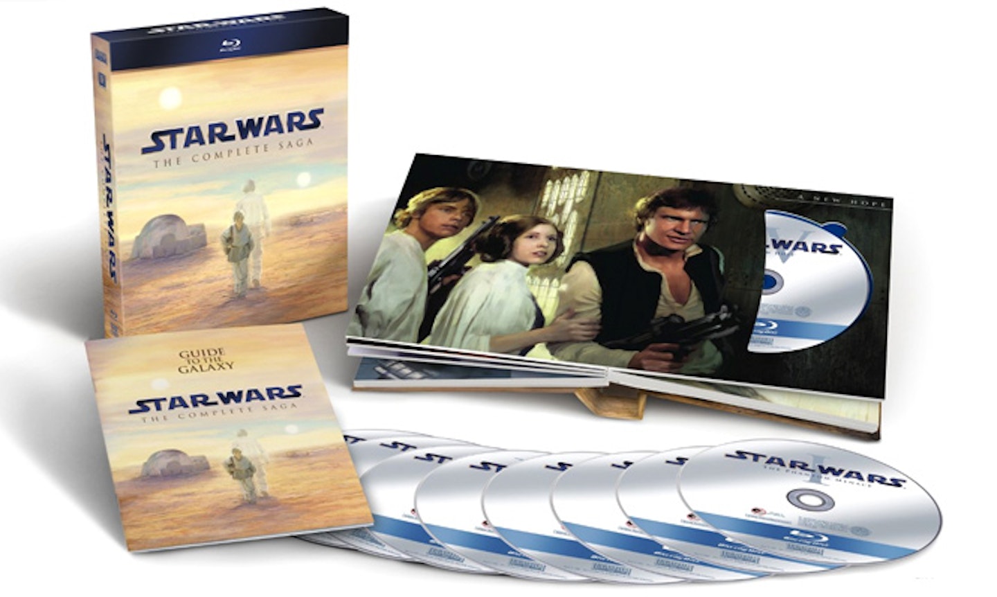 star wars the complete saga blu-ray