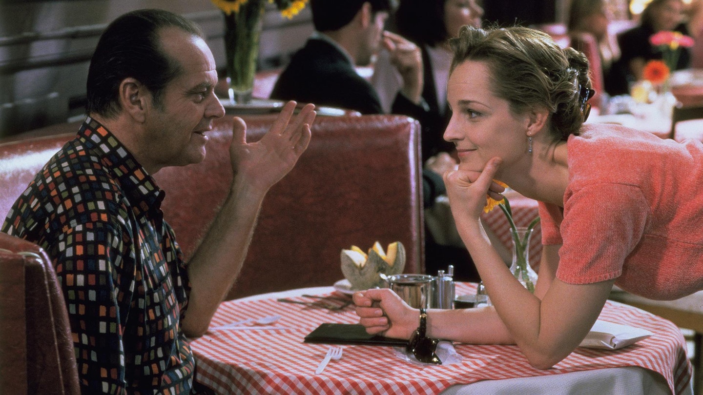 Jack Nicholson and Helen Hunt in As Good As It Gets (1997)