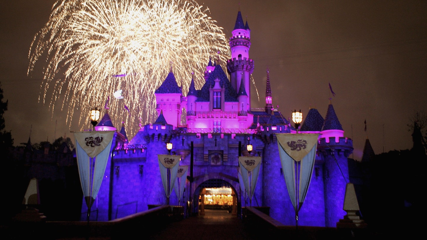 Sleeping Beauty's Castle at Disneyland
