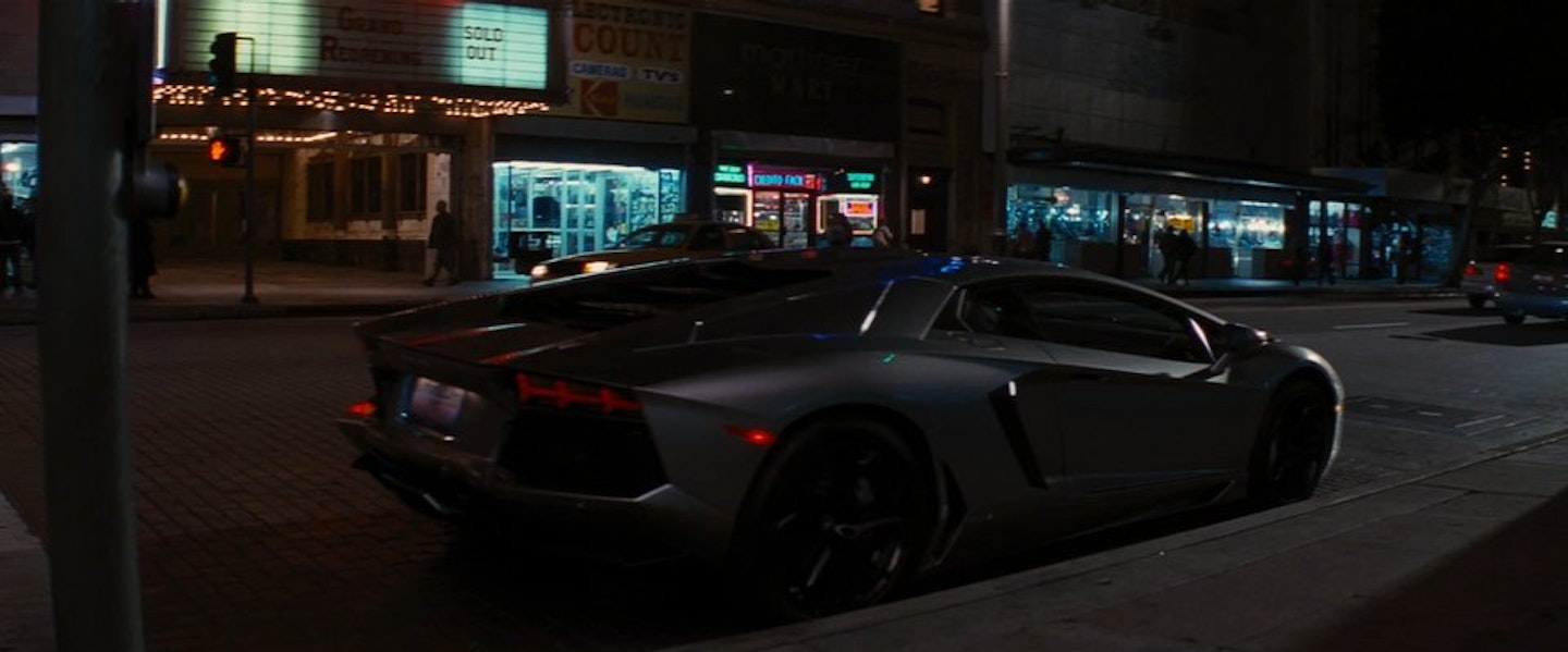 Dark Knight Rises Lambo Avenger