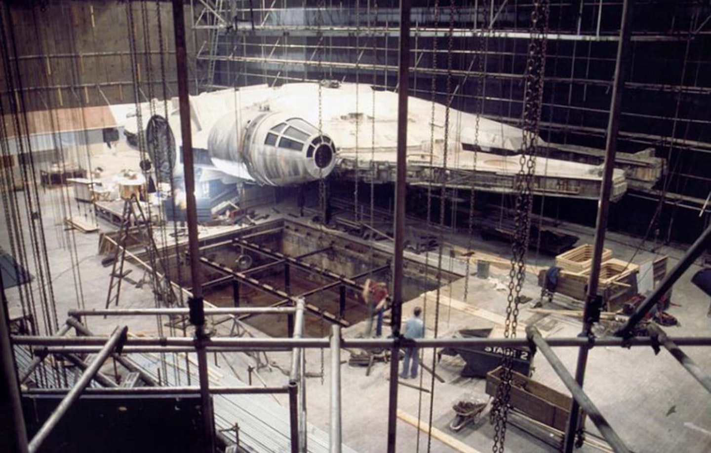 star wars behind the scenes photos