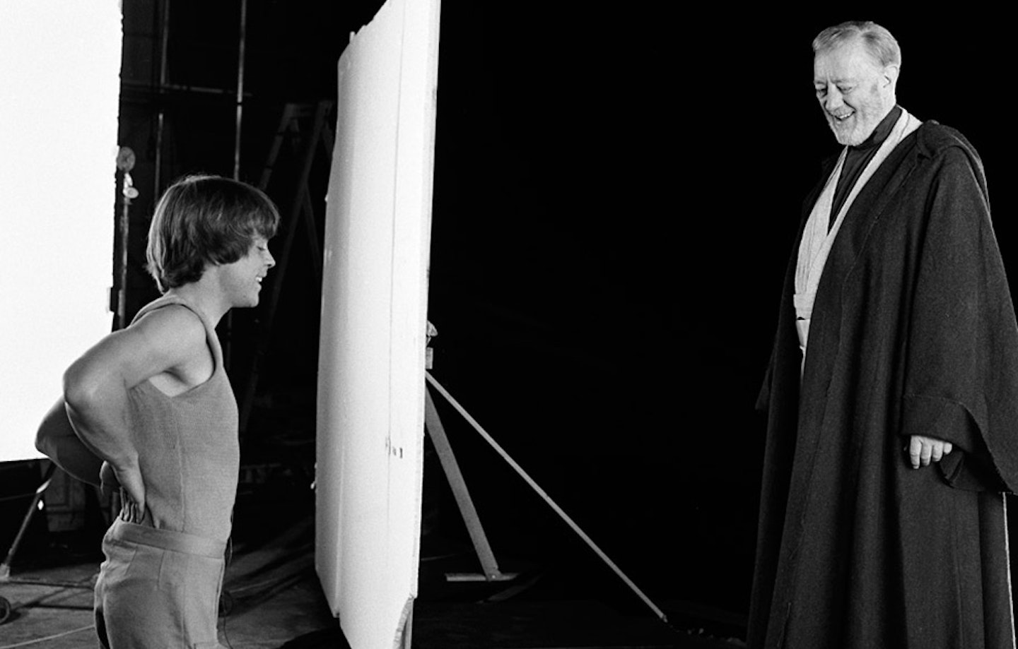 star wars behind the scenes photos