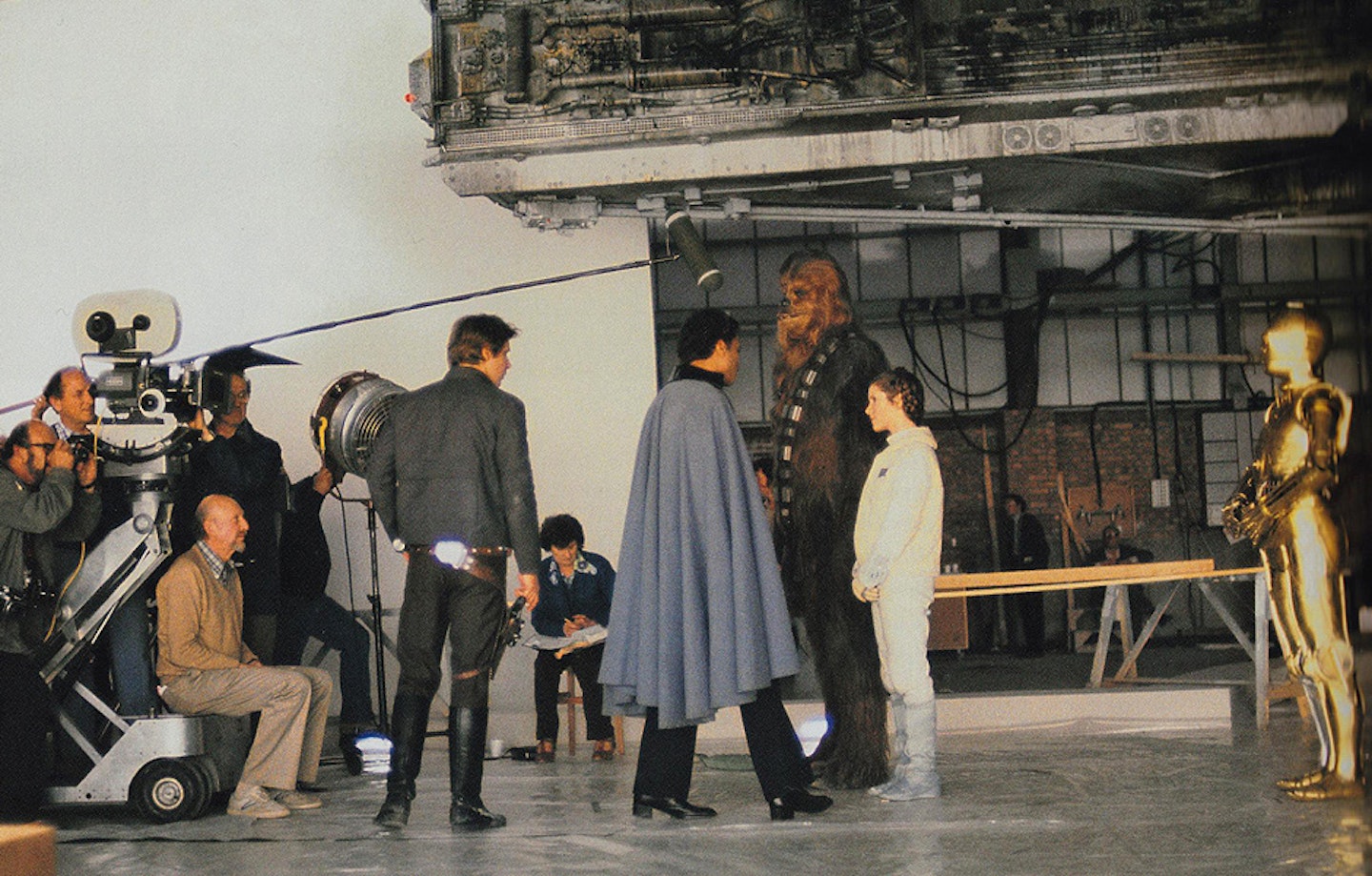 star wars behind the scenes photos