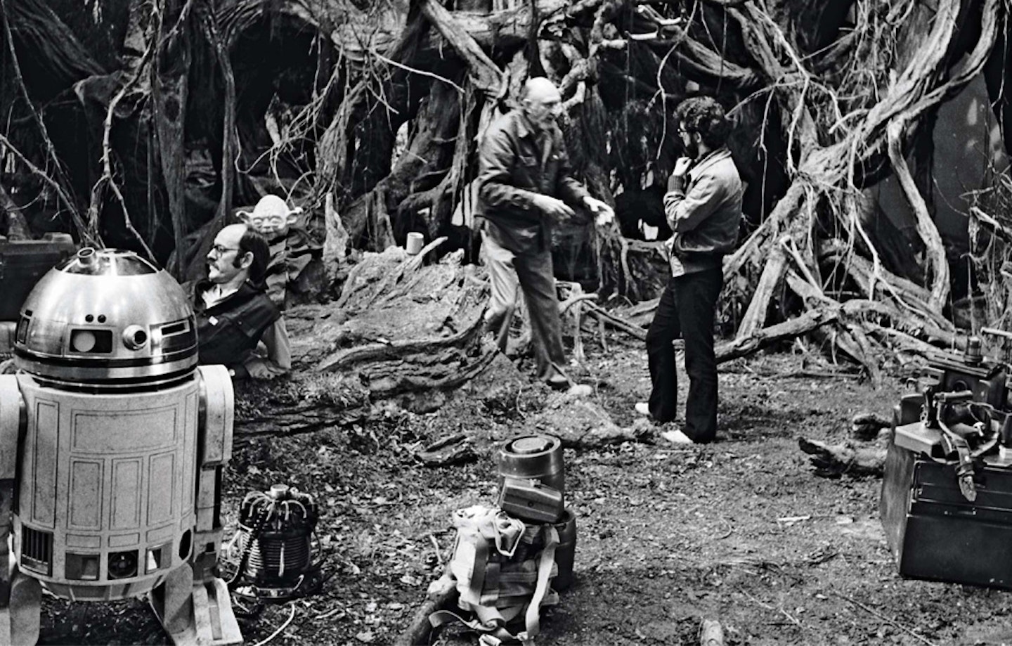 star wars behind the scenes photos