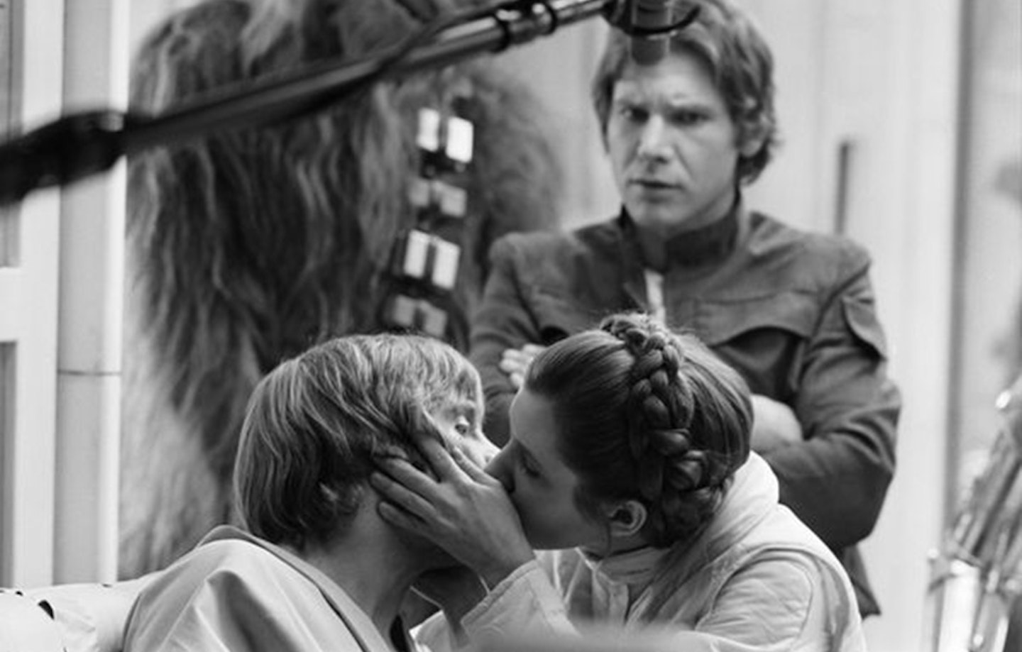 star wars behind the scenes photos