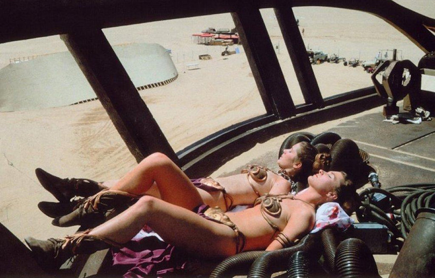 star wars behind the scenes photos