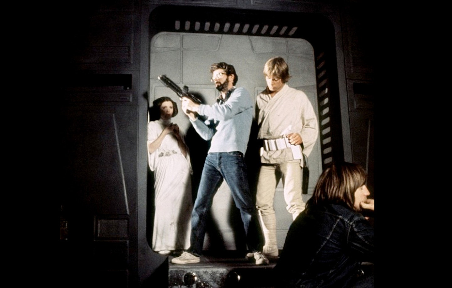 star wars behind the scenes photos