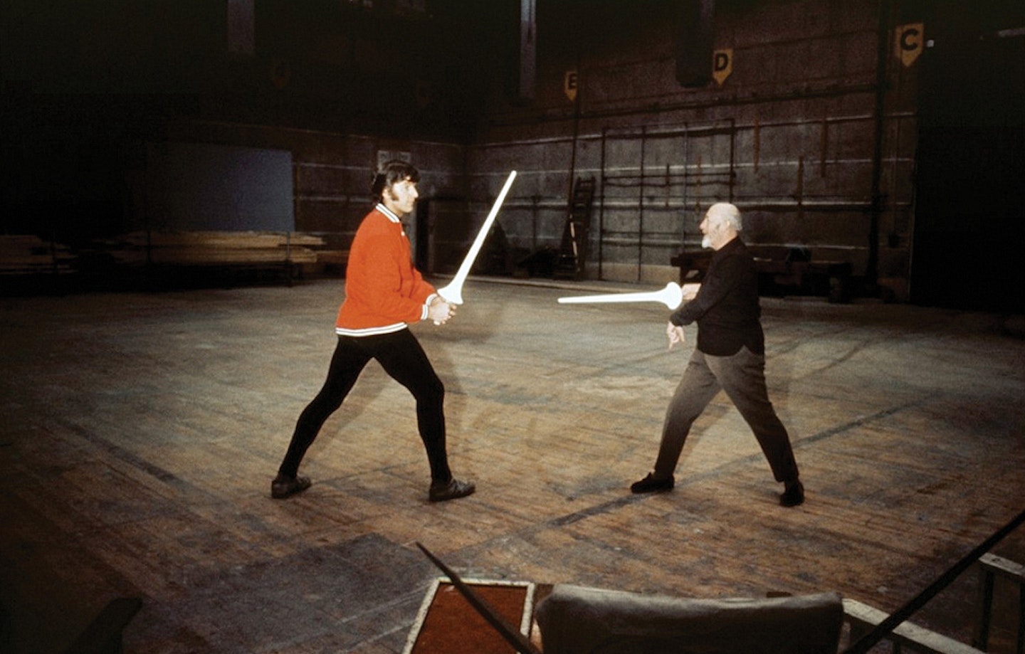 star wars behind the scenes photos