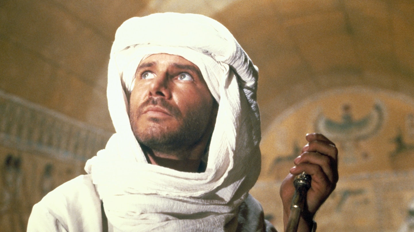 Harrison Ford in Raiders of the Lost Ark