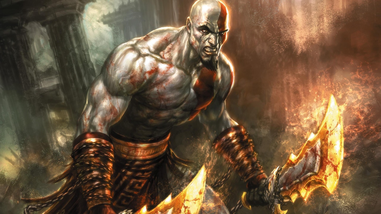 Kratos from the God of War series