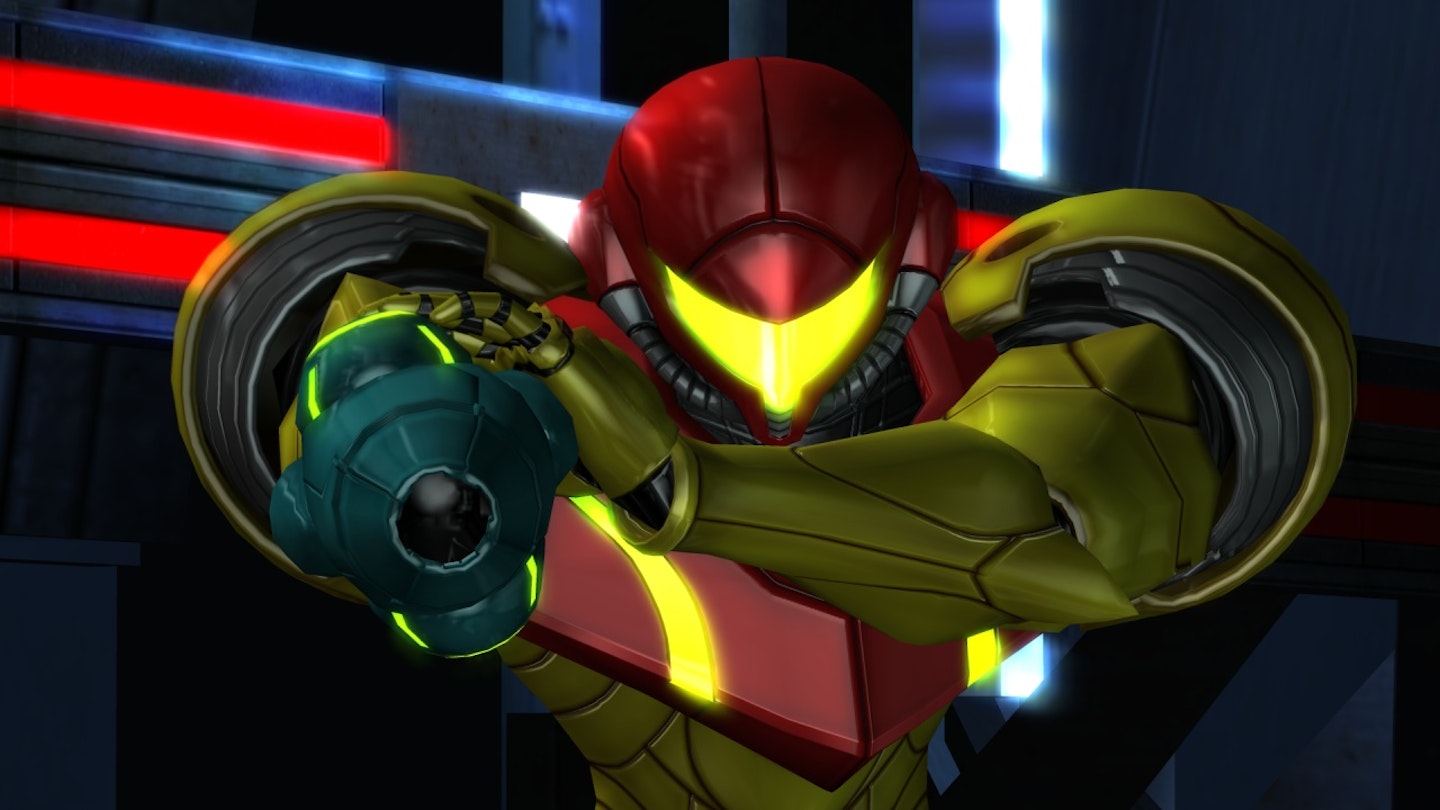 Samus Aran in Metroid 