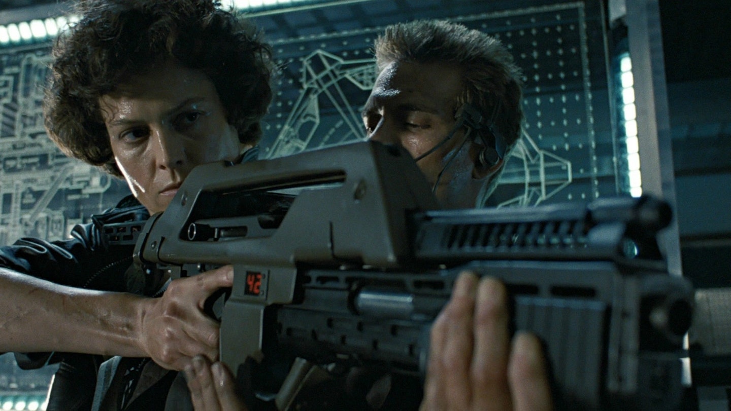 Sigourney Weaver as Ellen Ripley in Alien